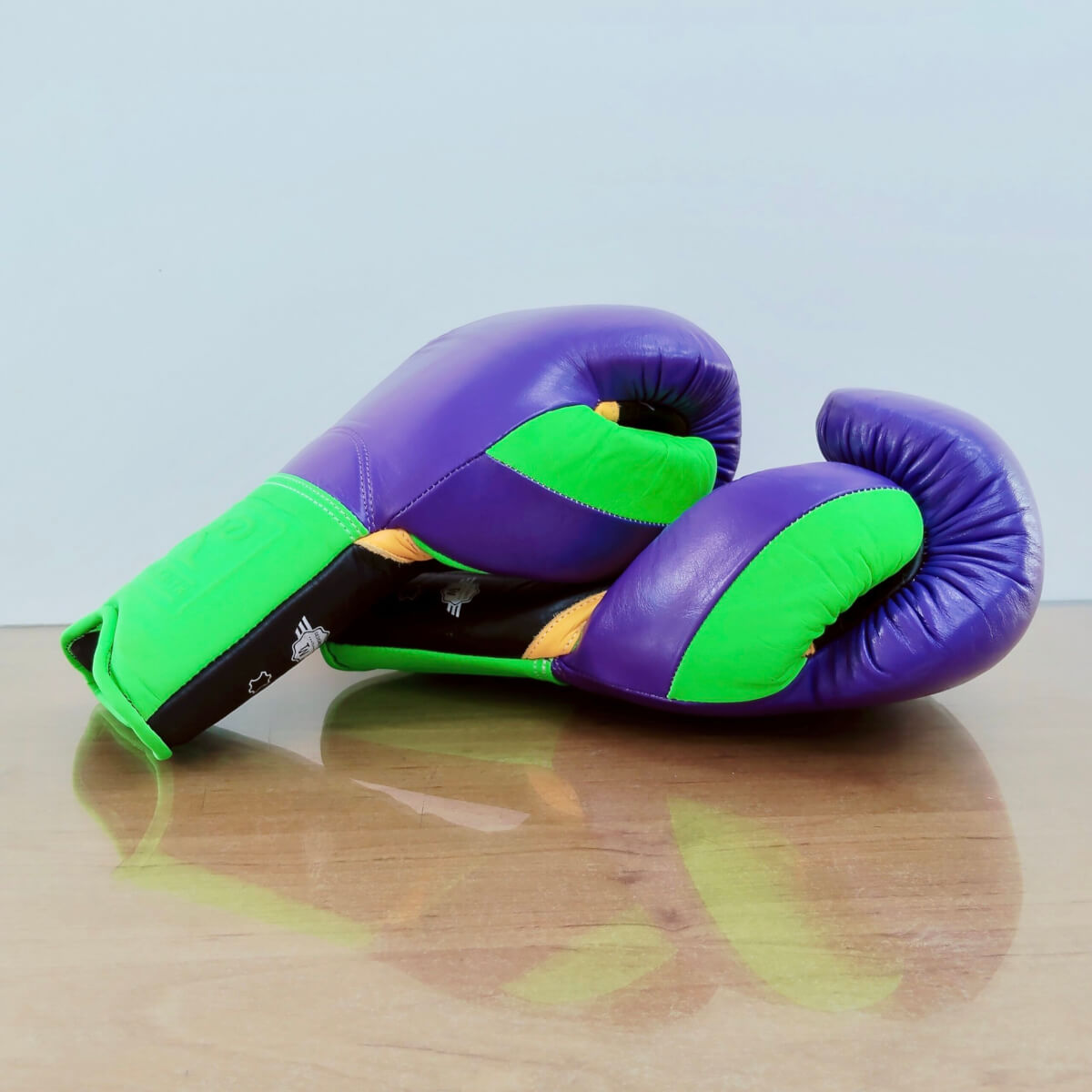 Super Samurai 超級武士 綁繩拳套 紫綠黑