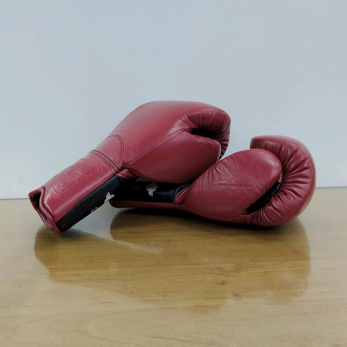 Super Samurai 超級武士 綁繩拳套 酒紅黑